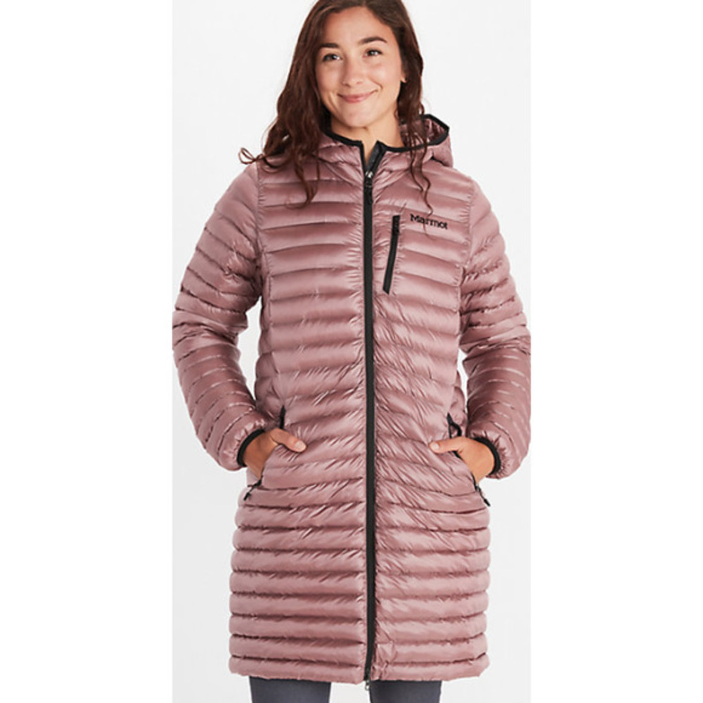 Marmot Womens Long Avant Featherless Hooded Jacket